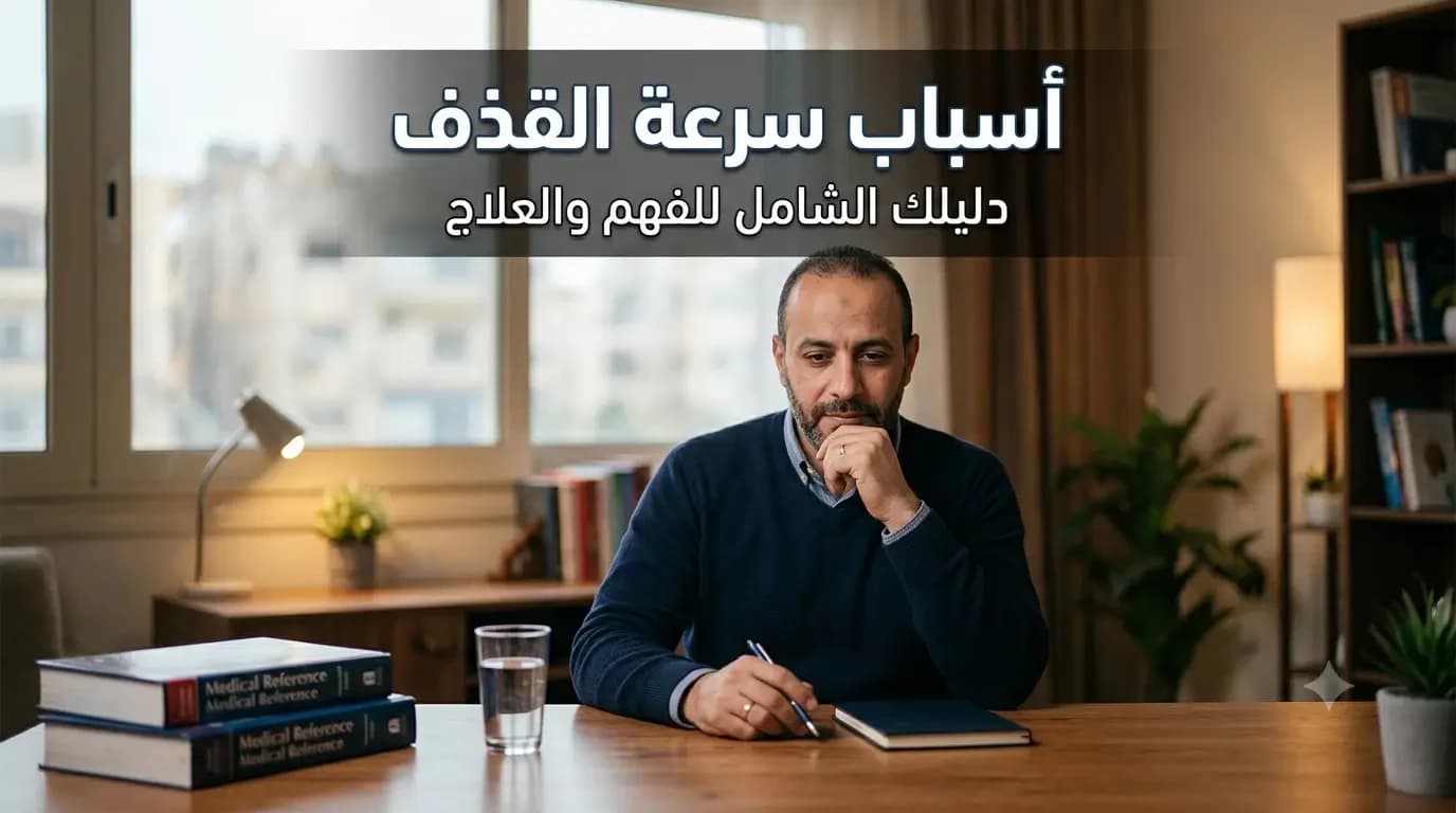 أسباب سرعة القذف: عوامل نفسية وعضوية وطرق العلاج الفعالة