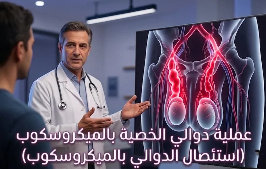 عملية دوالي الخصية بالميكروسكوب (استئصال الدوالى بالميكروسكوب)