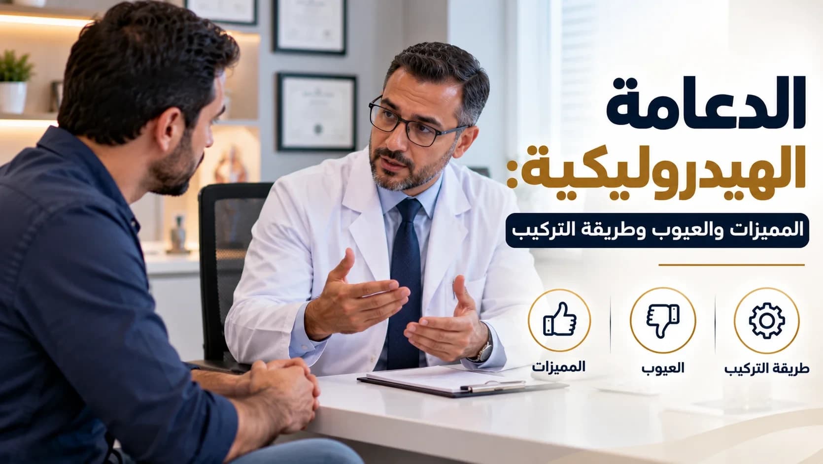 الدعامة الهيدروليكية: المميزات والعيوب وطريقة التركيب