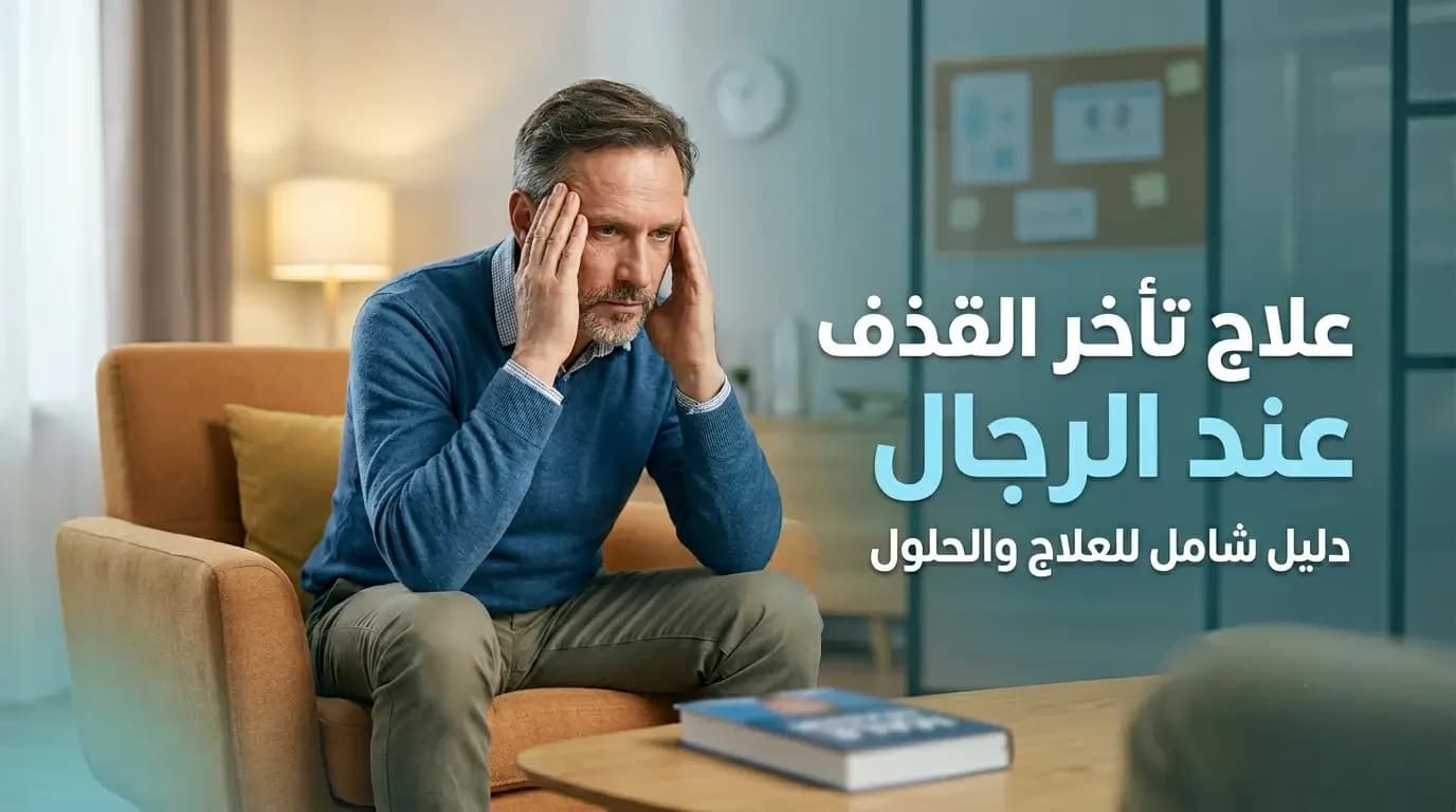 علاج تأخر القذف عند الرجال