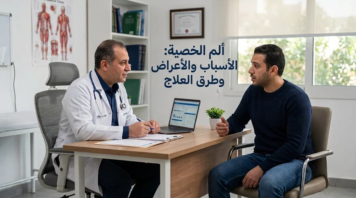 ألم الخصية